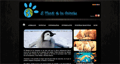 Desktop Screenshot of elmundodelosanimales.com